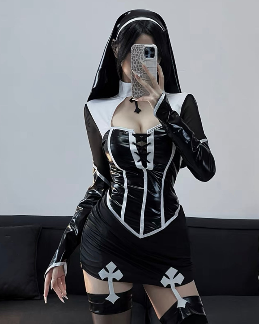 Say Your Prayers Sexy Nun Costume