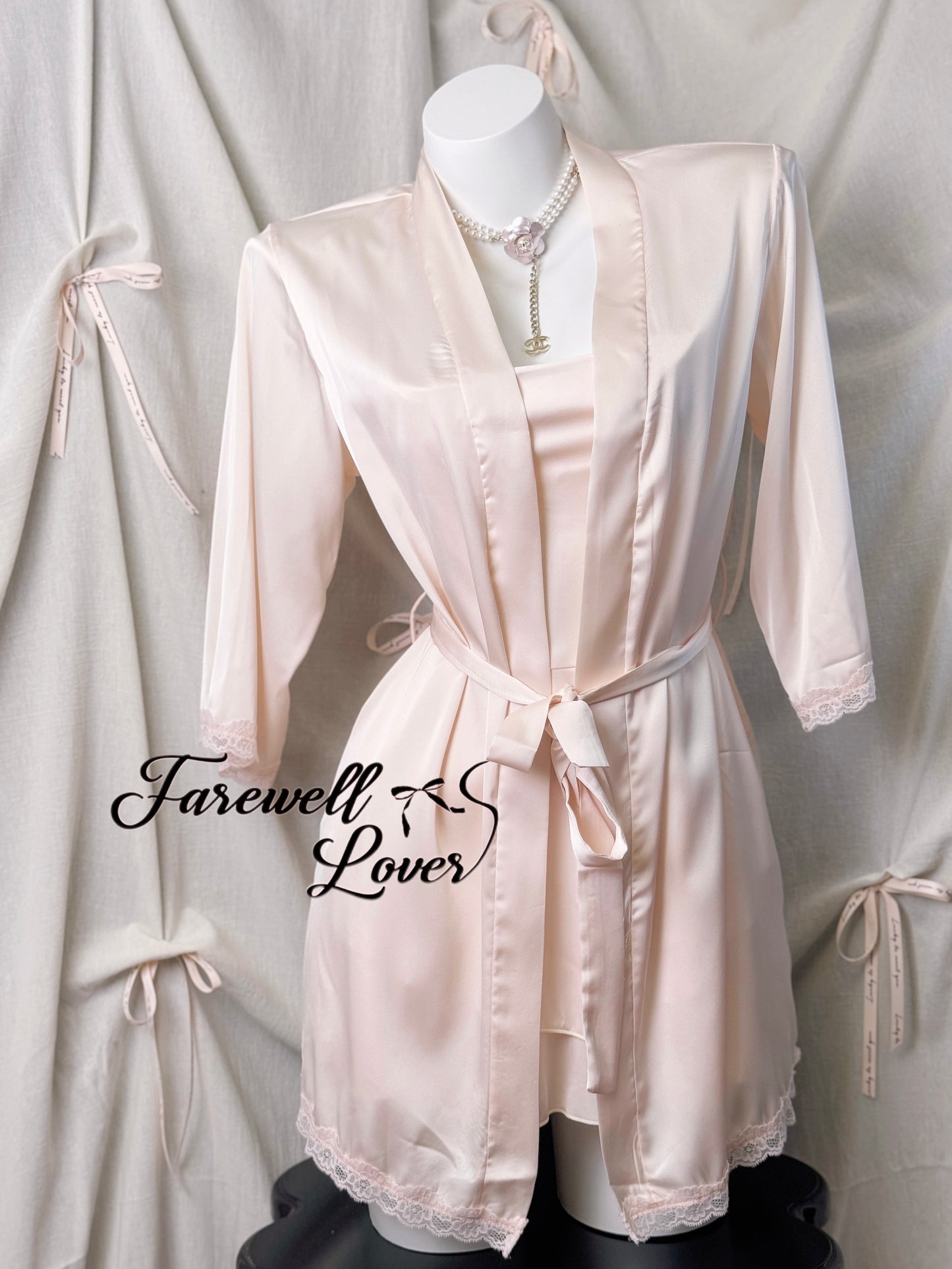 Ballet Waltz Satin Flared Backless Dress Lingerie