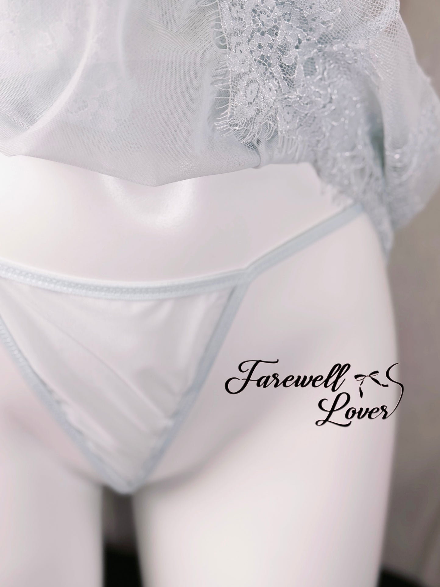 Ice Queen Floral Lace Slip Lingerie