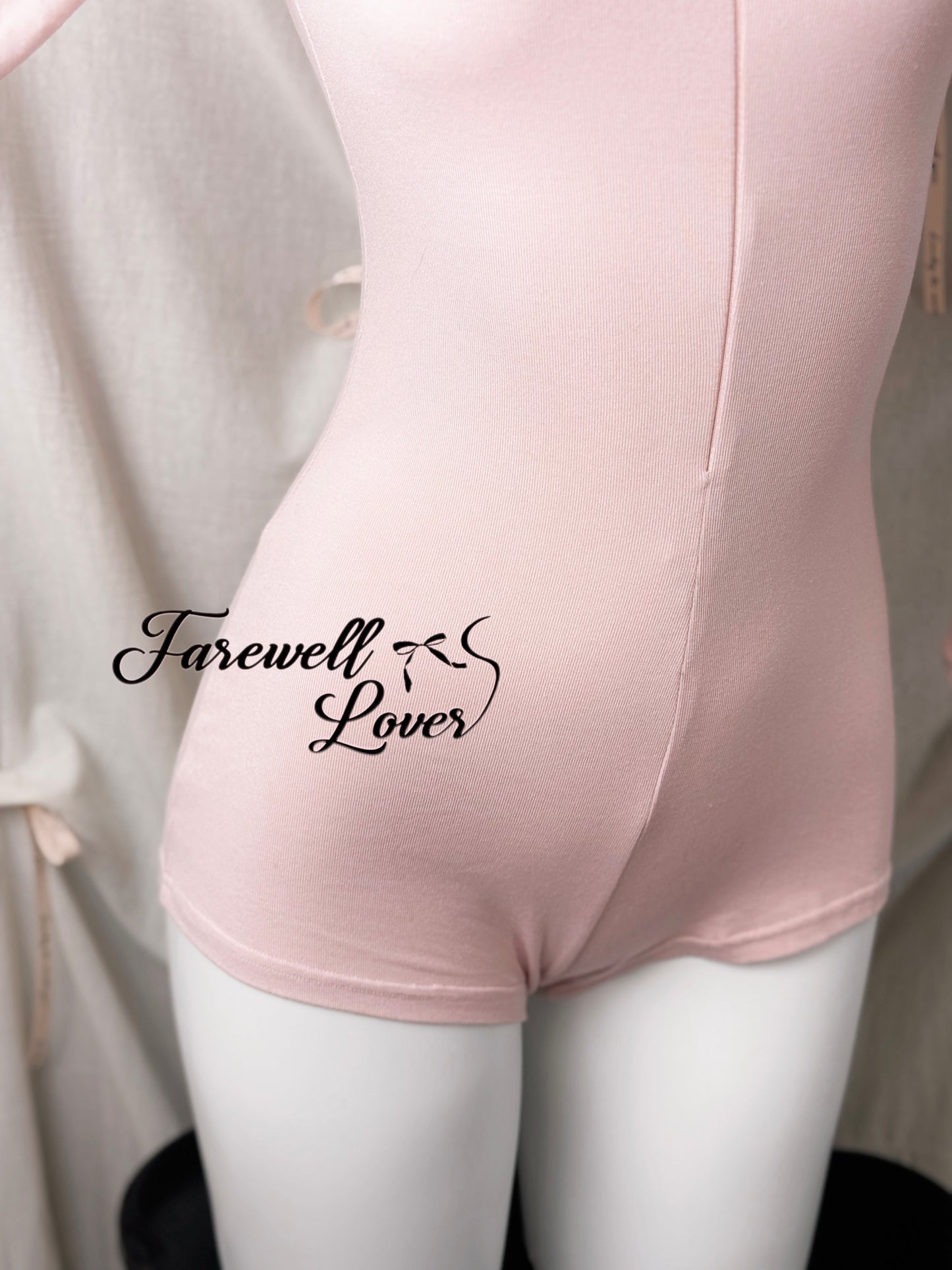 Soft Cotton Ribbed Long Sleeve Romper Onesie