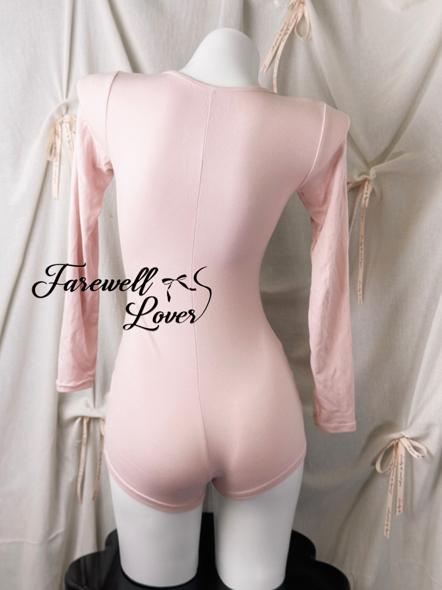 Soft Cotton Ribbed Long Sleeve Romper Onesie