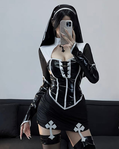 Say Your Prayers Sexy Nun Costume