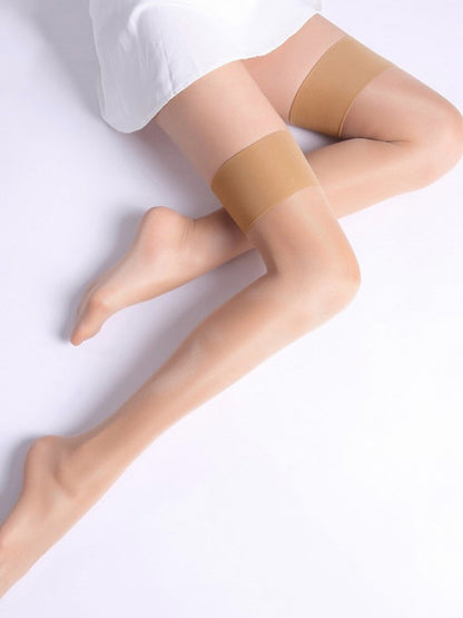 Shimmery Glossy Thigh High Stockings