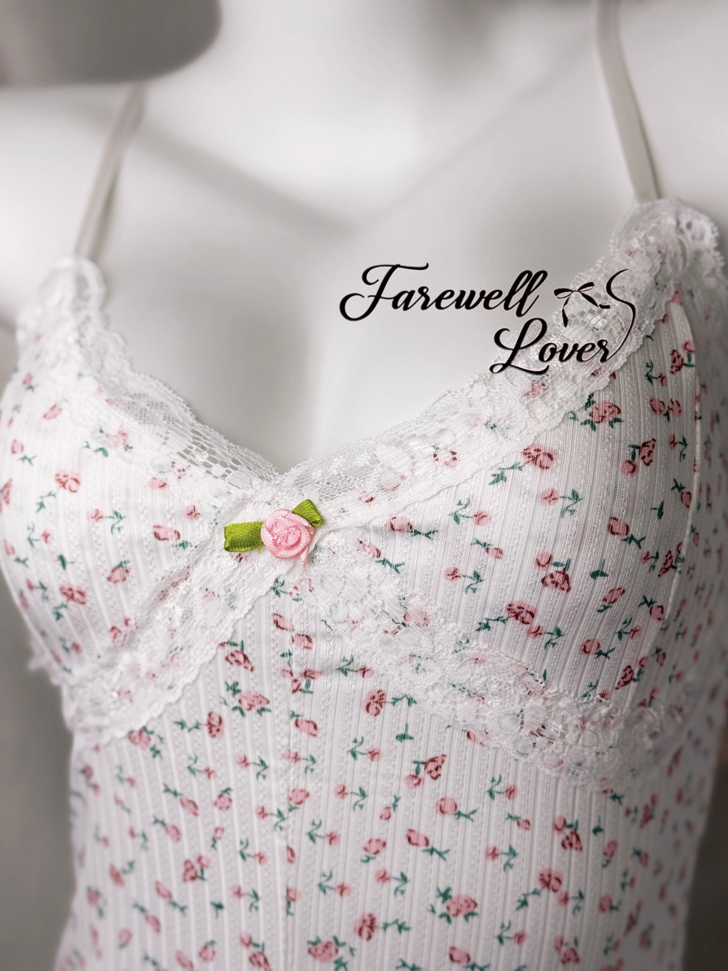 Wild Flower Coquette Floral Print Onesie